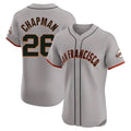 Custom #26 Gray SF Baseball Shirt Top