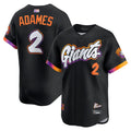 Custom #2 City Connect SF Baseball Shirt Top