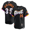 Custom #35 City Connect SF Baseball Shirt Top