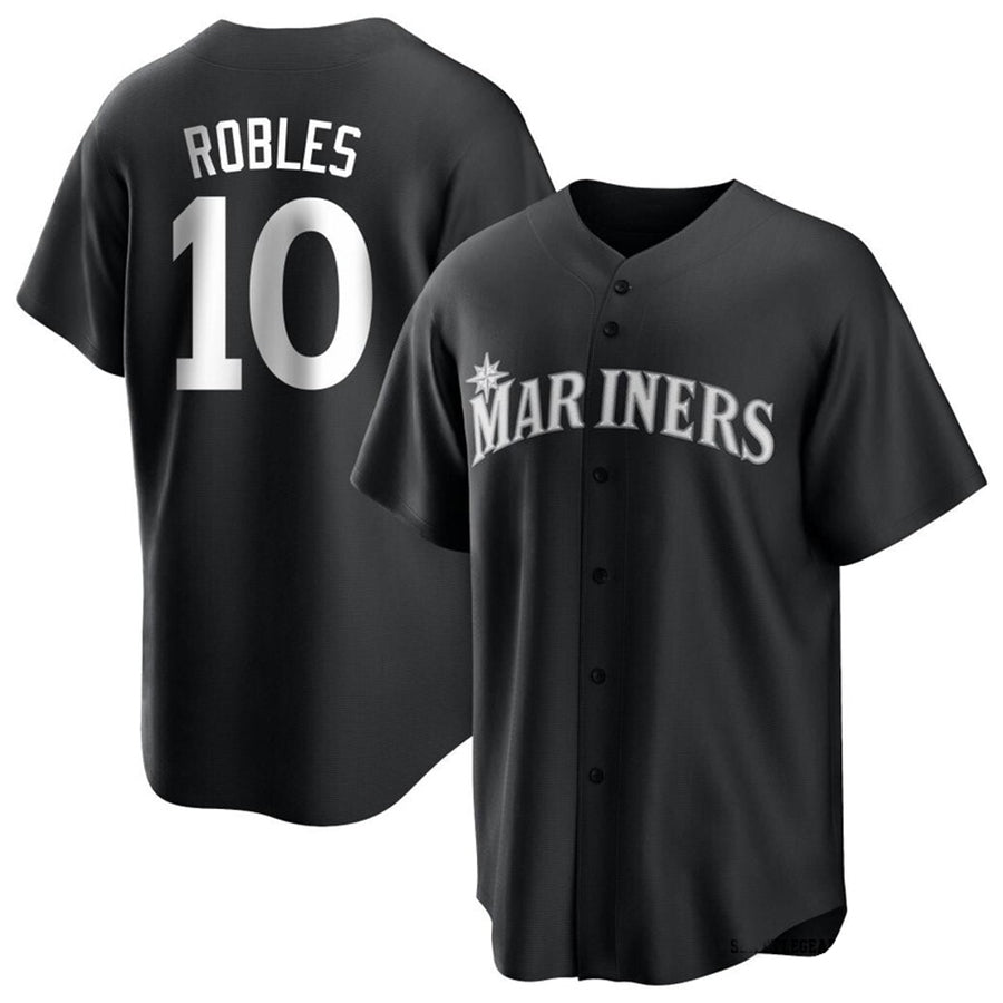 Custom #10 Black SEA Baseball Shirt Top