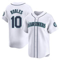 Custom #10 White SEA Baseball Shirt Top