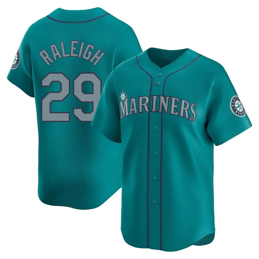 Custom #29 Green SEA Baseball Shirt Top