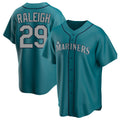 Custom #29 Green SEA Baseball Shirt Top