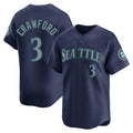 Custom #3 SEA Baseball Shirt Top