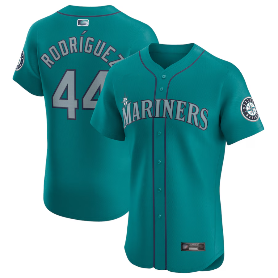 Custom #44 Aqua SEA Baseball Shirt Top