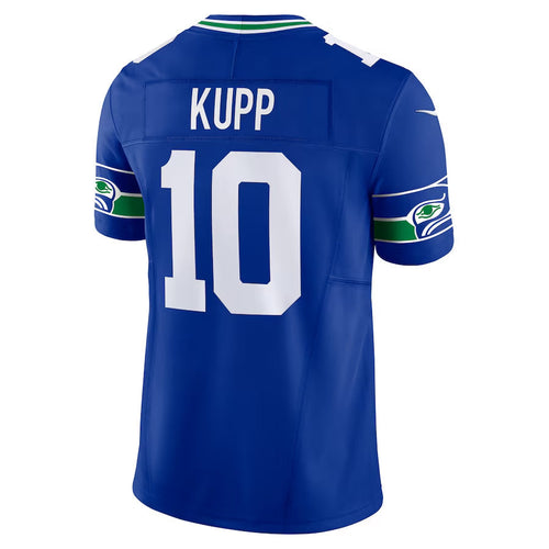 Custom #10 Royal SEA Football Shirt Top