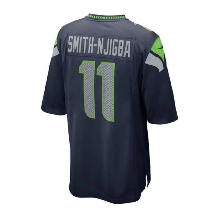 Custom #11 Navy SEA Football Shirt Top
