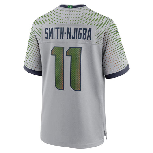 Custom #11 Grey SEA Football Shirt Top