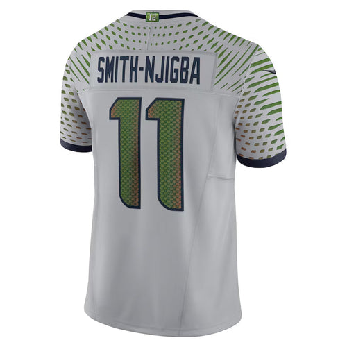 Custom #11 Grey SEA Football Shirt Top