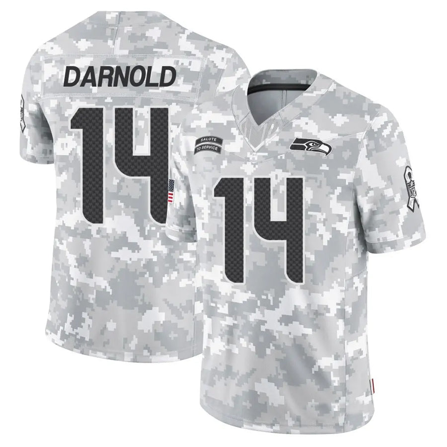 Custom #14 SEA Football Shirt Top