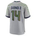Custom #14 Gray SEA Football Shirt Top