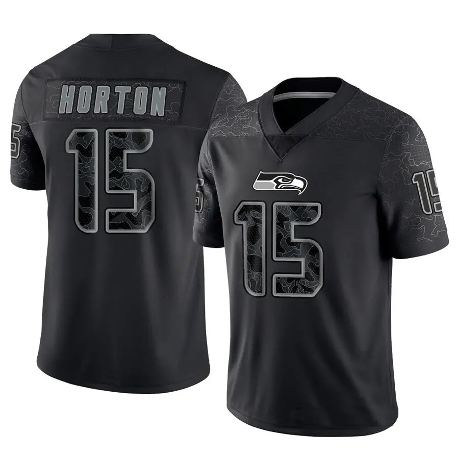 Custom #15 Black SEA Football Shirt Top