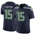 Custom #15 Navy SEA Football Shirt Top