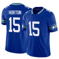 Custom #15 Royal SEA Football Shirt Top