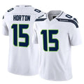 Custom #15 White SEA Football Shirt Top