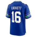 Custom #16 Royal Throwback SEA Football Shirt Top