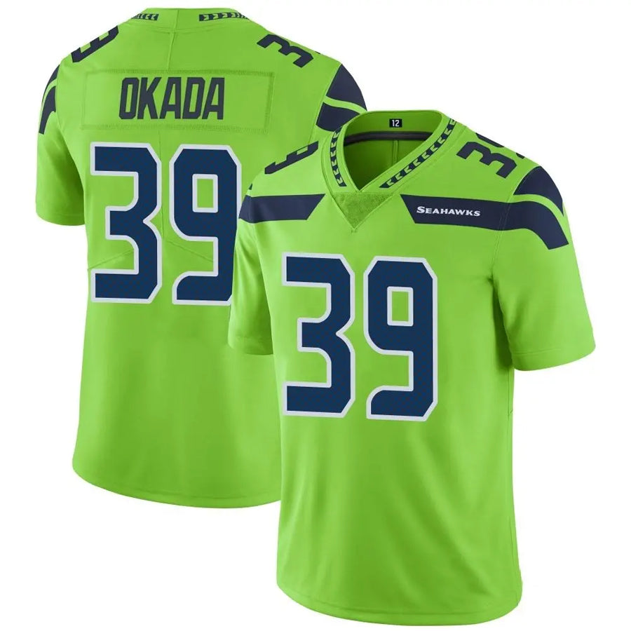 Custom #39 Green SEA Football Shirt Top