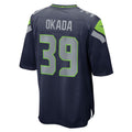 Custom #39 Navy SEA Football Shirt Top