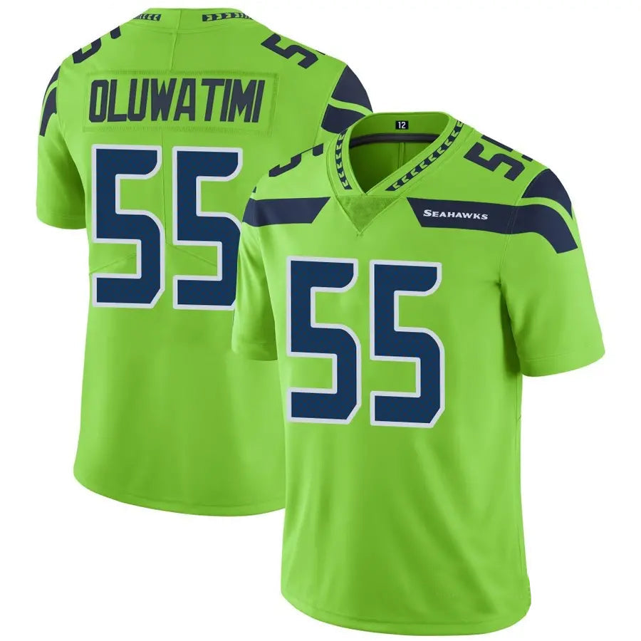 Custom #55 Green SEA Football Shirt Top