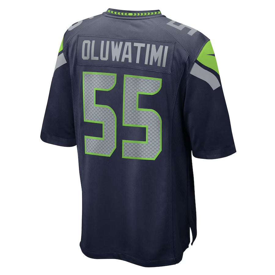 Custom #55 Navy SEA Football Shirt Top