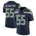 Custom #55 Navy SEA Football Shirt Top