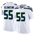 Custom #55 White SEA Football Shirt Top