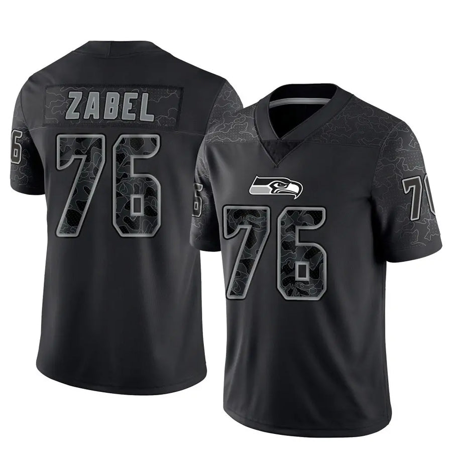 Custom #76 Black SEA Football Shirt Top