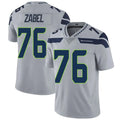 Custom #76 Gray SEA Football Shirt Top
