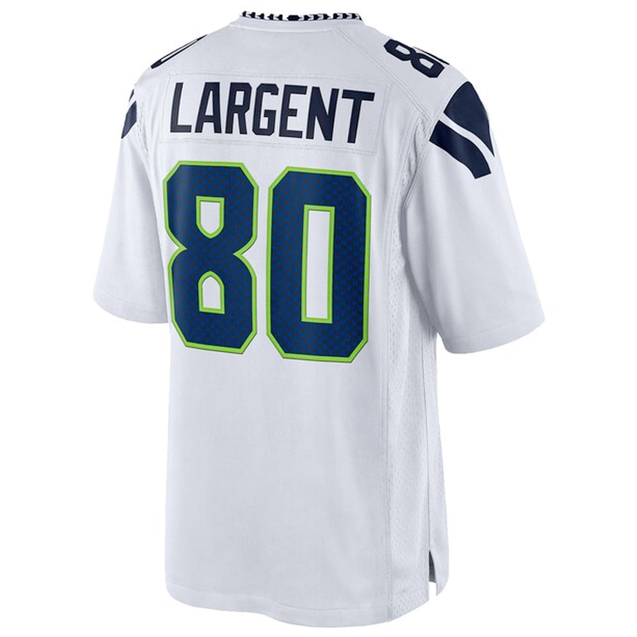 Custom #80 White SEA Football Shirt Top