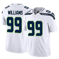 Custom #99 White SEA Football Shirt Top