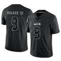 Custom #9 Black SEA Football Shirt Top