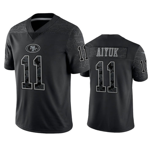 Custom #11 Black SF Football Shirt Top