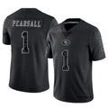 Custom #1 Black SF Football Shirt Top