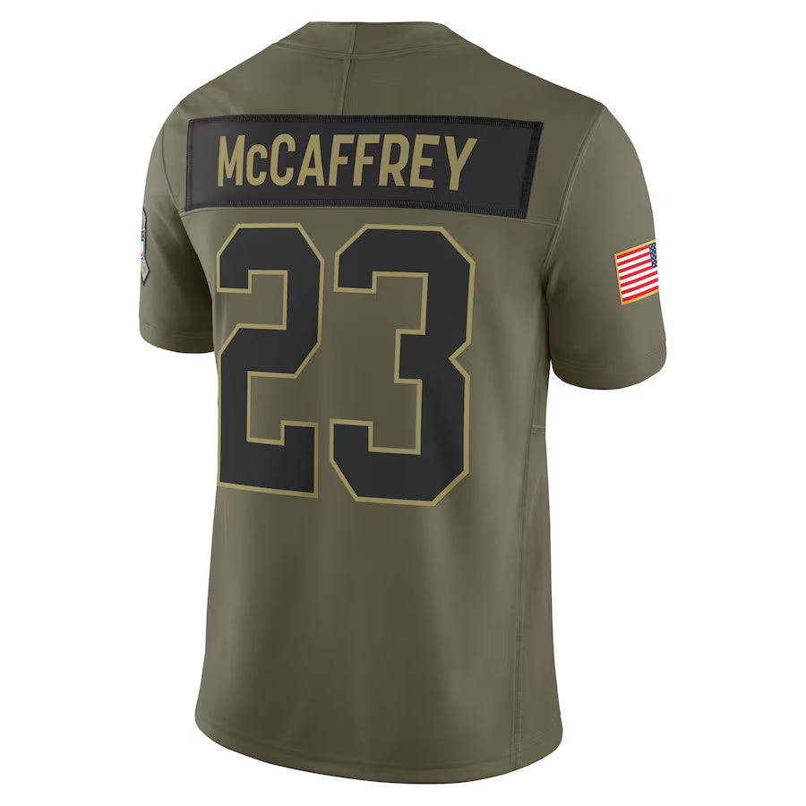 Custom #23 Olive SF Football Shirt Top