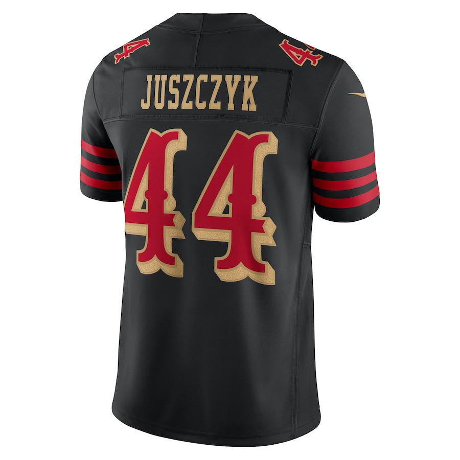 Custom #44 Black SF Football Shirt Top