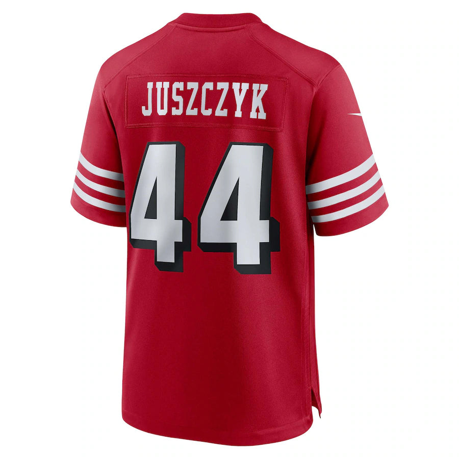 Custom #44 Scarlet SF Football Shirt Top
