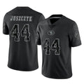 Custom #44 Black SF Football Shirt Top