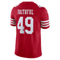 Custom #49 Scarlet SF Football Shirt Top