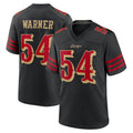 Custom #54 Black SF Football Shirt Top