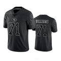 Custom #71 Black SF Football Shirt Top