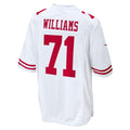 Custom #71 White SF Football Shirt Top