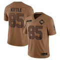 Custom #85 Brown SF Football Shirt Top