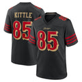 Custom #85 Black SF Football Shirt Top