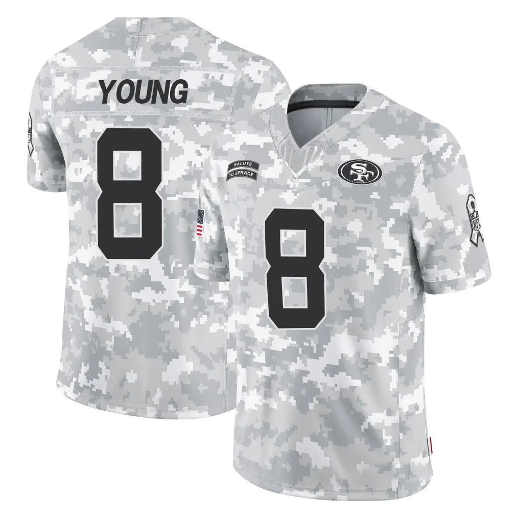 Custom #8 SF Football Shirt Top