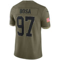 Custom #97 Olive SF Football Shirt Top