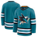 SJ.Sharks Supporters Home Premium Jersey - Teal Stitched American Hockey Jerseys