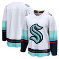 S.Kraken Supporters Branded Away Breakaway Jersey White Stitched American Hockey Jerseys