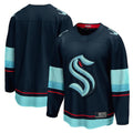 S.Kraken Supporters Branded Home Breakaway Jersey Blue Stitched American Hockey Jerseys