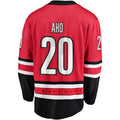C.Hurricanes #20 Sebastian Aho Supporters Branded Breakaway Player Jersey Red Stitched American Hockey Jerseys