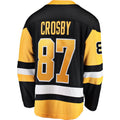 P.Penguins #87 Sidney Crosby Supporters Branded Breakaway Player Jersey Black Stitched American Hockey Jerseys